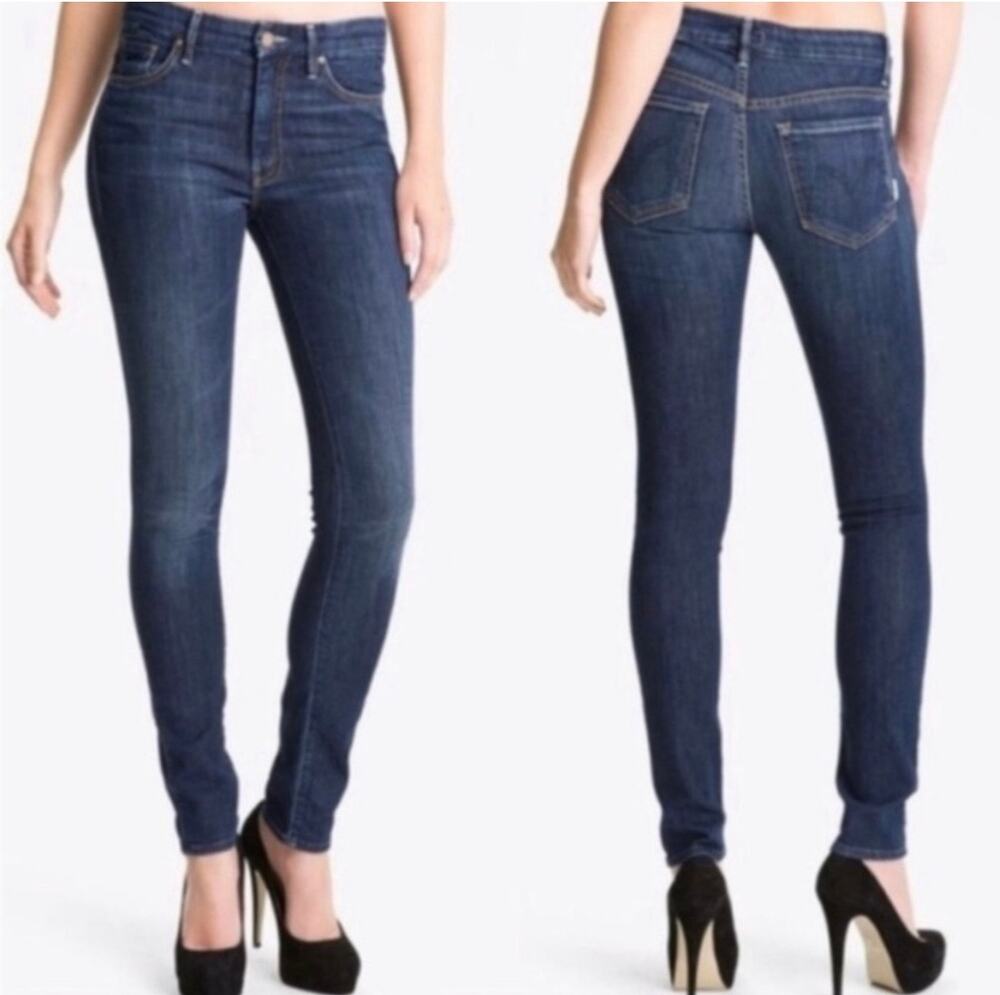 Mother The Looker Flowers from the Storm Skinny Jeans Sz 25